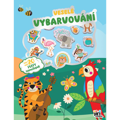 Veselé vyfarbovanie so super samolepkami Zvieratká