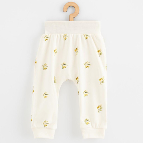 Dojčenské nohavice z organickej bavlny Olivy New Baby