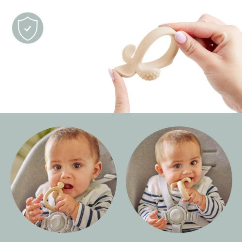 Silikónová lyžička Beige Babymoov