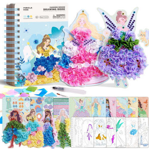 Fashion kreatívna kniha Magic Princesses