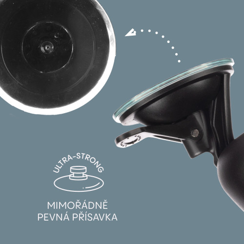 Malé spätné zrkadlo Deluxe Black Zopa