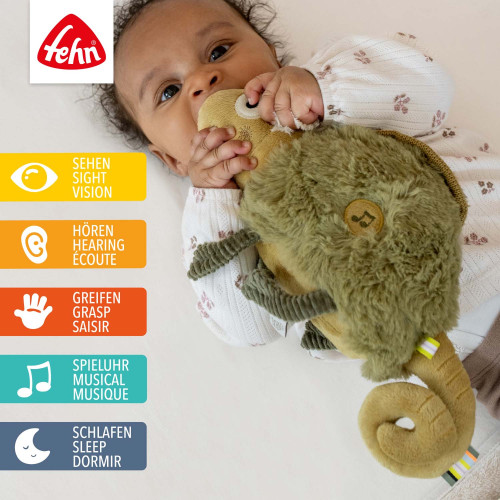 Pomôcka na spanie chameleón Crazy Baby Fehn
