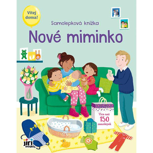 Samolepková knižka Nové bábätko
