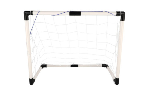 Futbalový gól s loptičkou a pumpičkou