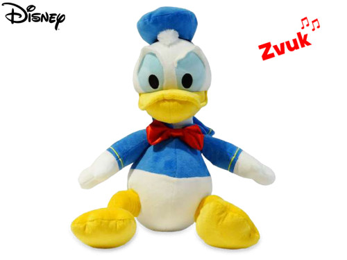 Káčer Donald plyšový 24 cm so zvukom