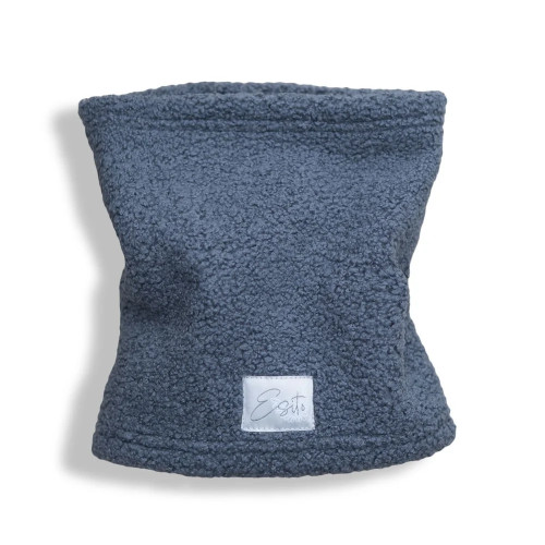 Zimný nákrčník Teddy fleece double Denim blue Esito