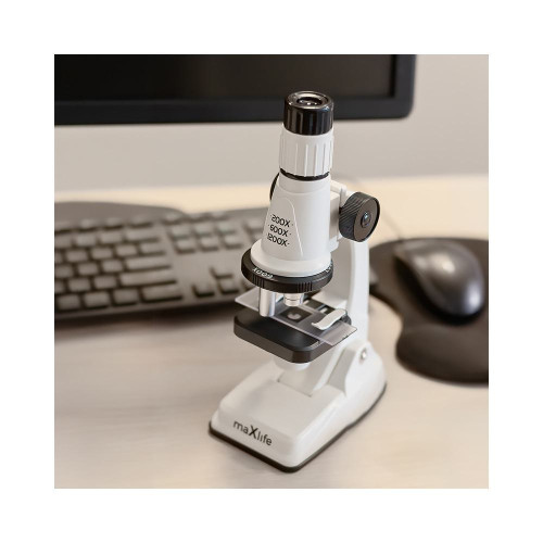 Detský mikroskop Maxlife MXMS-100 biely
