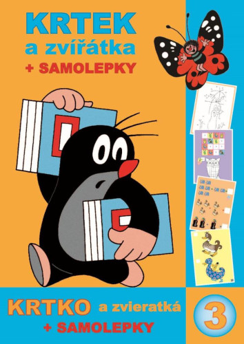 Activity book A4 - Krtko a zvieratká