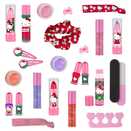 Adventný detský kozmetický kalendár Hello Kitty
