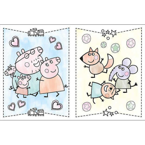 Maľuj vodou A4 Prasiatko Peppa