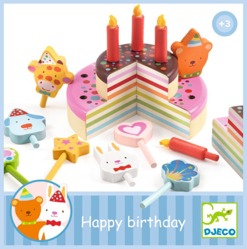 Narodeninovú tortu Happy Birthday Djeco