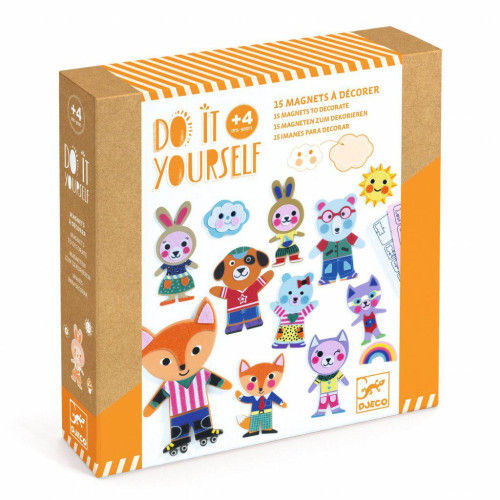 DIY Magnety na dotvorenie Funky family Djeco