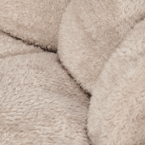 Kreslo detské plyšové Soft Beige Little Dutch