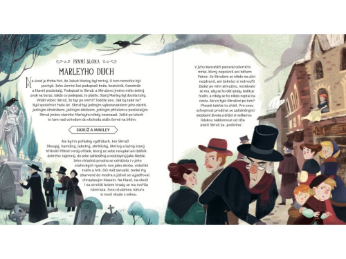 Vianočná koleda Charles Dickens, Ilustrácie: Giorgia Broseghini