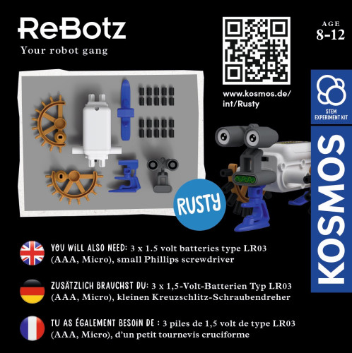 Robot Rusty jazdiaci Kozmos