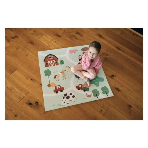 Penová hracia podložka Free2Play Puzzle 9 ks Farm Freeon
