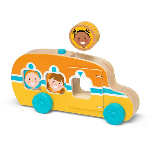 Drevený Autobus GO TOTs Melissa & Doug