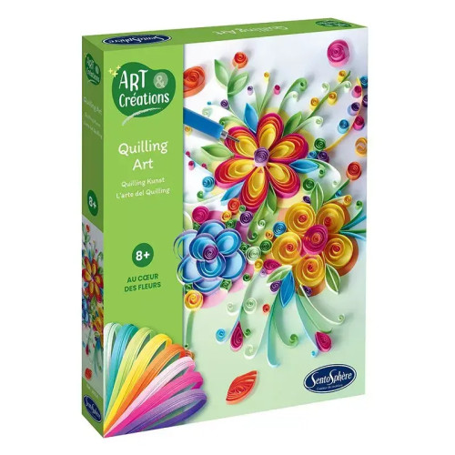 Kvety Sentosphere Quilling Art