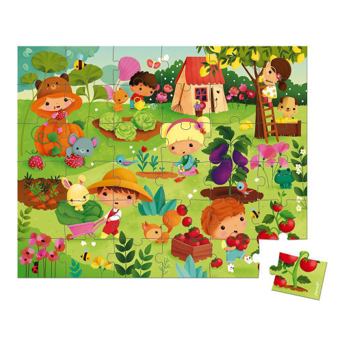 Puzzle Záhrada 36 ks Janod