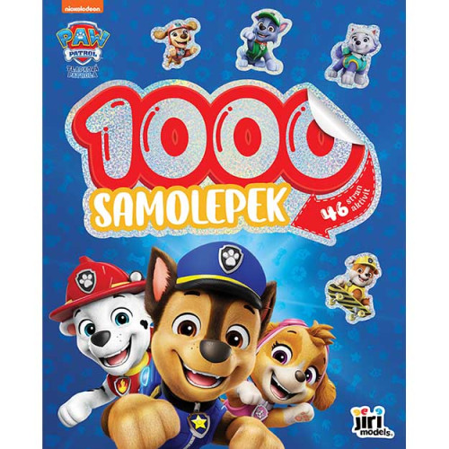 1000 samolepiek s aktivitami Tlapková patrola