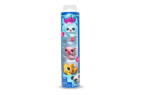 Littlest Pet Shop 3 figúrky - 3 druhy