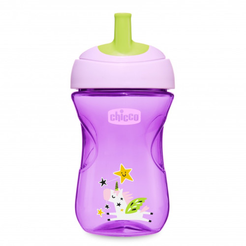 Hrnček Advanced so slamkovým náustkom 266 ml, 12m +