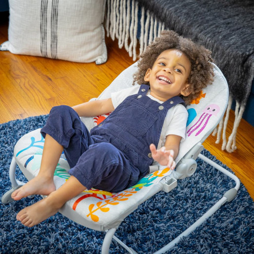 Lehátko hudobné vibračné Kick to It Opus do 18 kg Baby Einstein