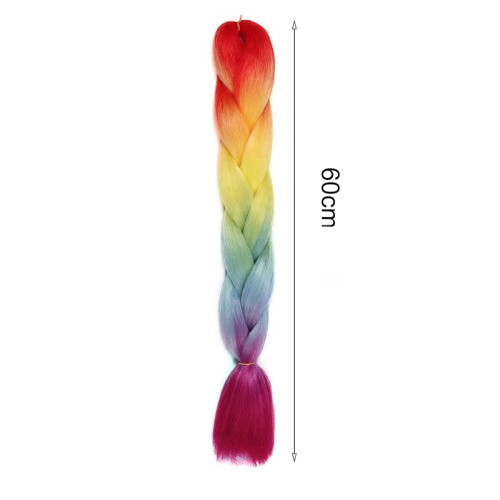 Pletený vrkôčik Jumbo 60 cm FunCo