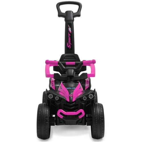 Detské odrážadlo Baby Mix Mega Prime EVA s vodiacou tyčou