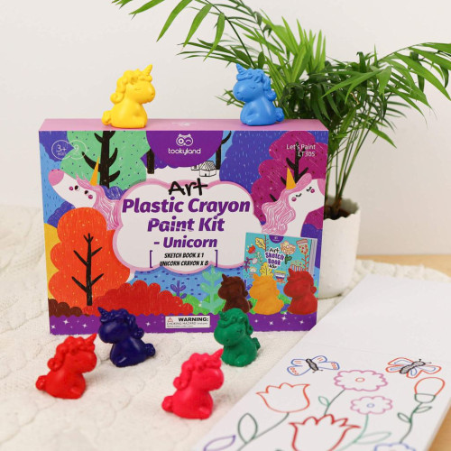 Kreatívna súprava Prvé voskovky 2 v 1 Dinosaurus Tookyland