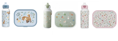 Olovrantový set (fľaša 400 ml+box) Little Dutch