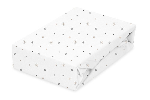 Nepremokavé prestieradlo jersey Print 60 x 120 cm Babymatex