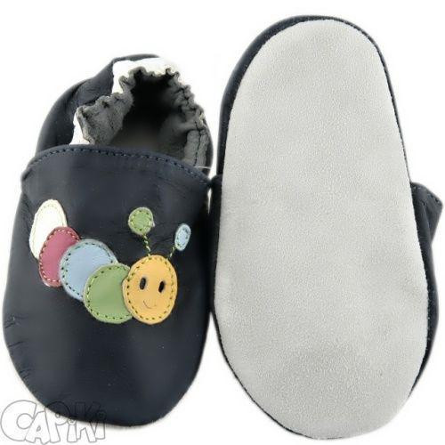 Kožené capáčky 18-24 m (22/23) 15,5 cm Capiki