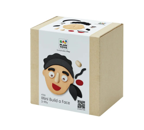 PlanToys Zostav si tvár - mini sada PlanToys
