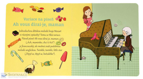 Knižka so zvukom Môj malý Mozart