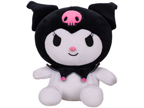 Kuromi plyšová 22 cm spandex sediaci My Melody & Kuromi