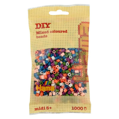 Zažehľovacie korálky MIDI - MIX 207-58 1.000ks Hama