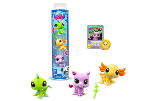 Littlest Pet Shop 3 figúrky - 3 druhy