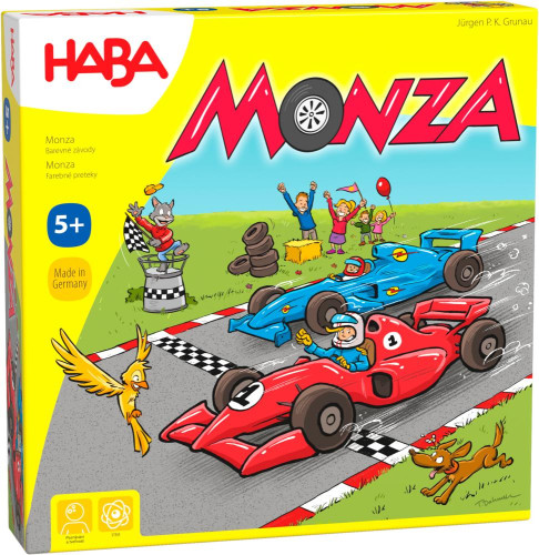 Spoločenská hra pre deti Monza SK CZ verzia Haba