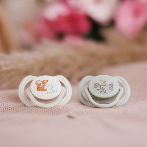 Cumlíky silikónové symetrické 6 - 18 m, 2 ks BabyOno