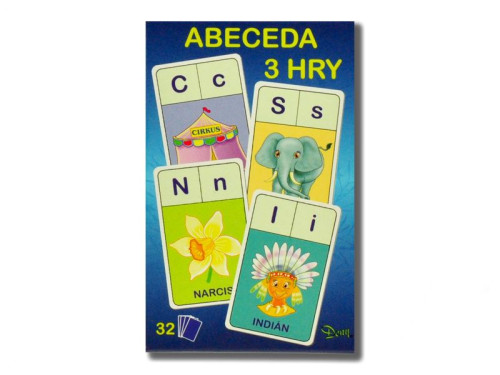 Abeceda/Hľadaj/Písmená 3v1 32 ks