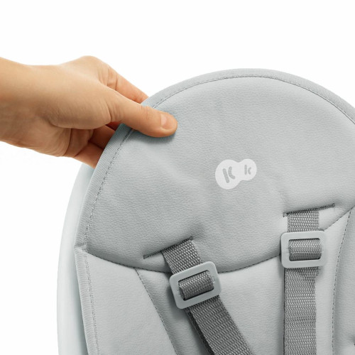 Jedálenská stolička Dinnly 2 v 1 Grey Kinderkraft