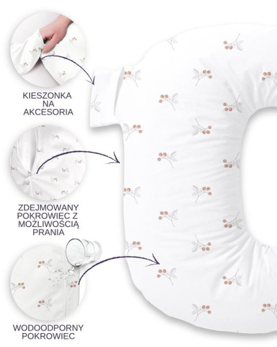 Polohovací vankúš MiniRelax jersey 150 cm Babymatex