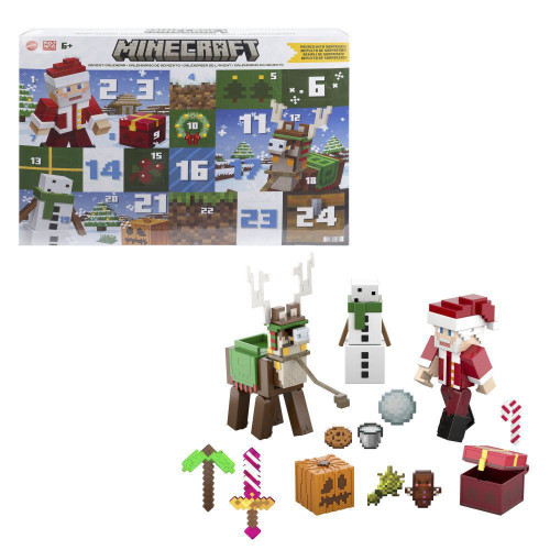 Adventný kalendár Minecraft