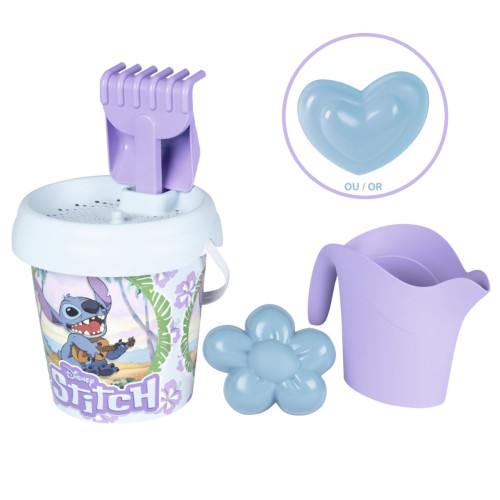 Vedierko Stitch s kanvičkou a príslušenstvom