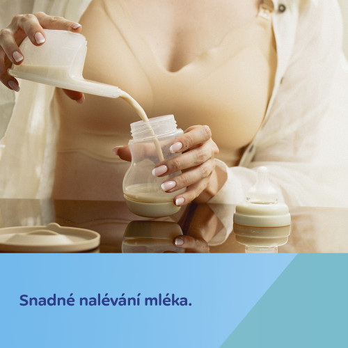 Dvojitá elektrická odsávačka materského mlieka do podprsenky SmartSense Canpol babies