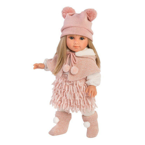 Realistická bábika Elena s mäkkým látkovým telom 35 cm Llorens