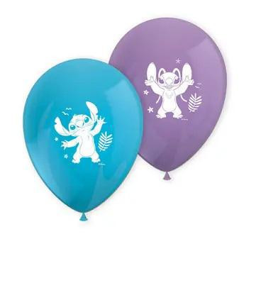 Stitch & Angel - 8 ks latexové balóniky 11"/28 cm