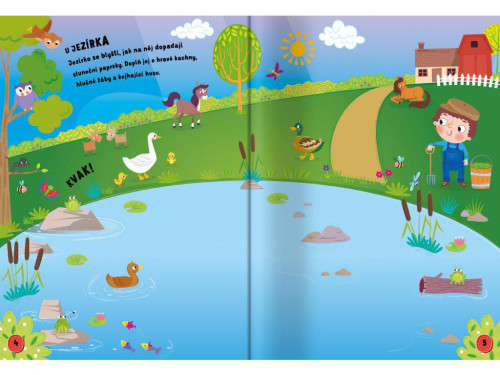 Veľké samolepky Farma