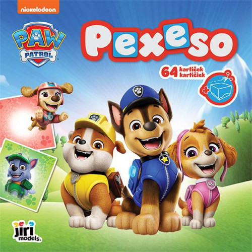 Pexeso v zošite Tlapková patrola